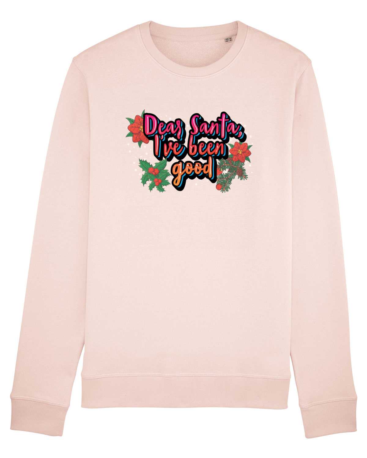 Bluză mânecă lungă Unisex Rise Candy Pink