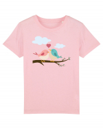Doua păsărele Tricou mânecă scurtă  Copii Mini Creator