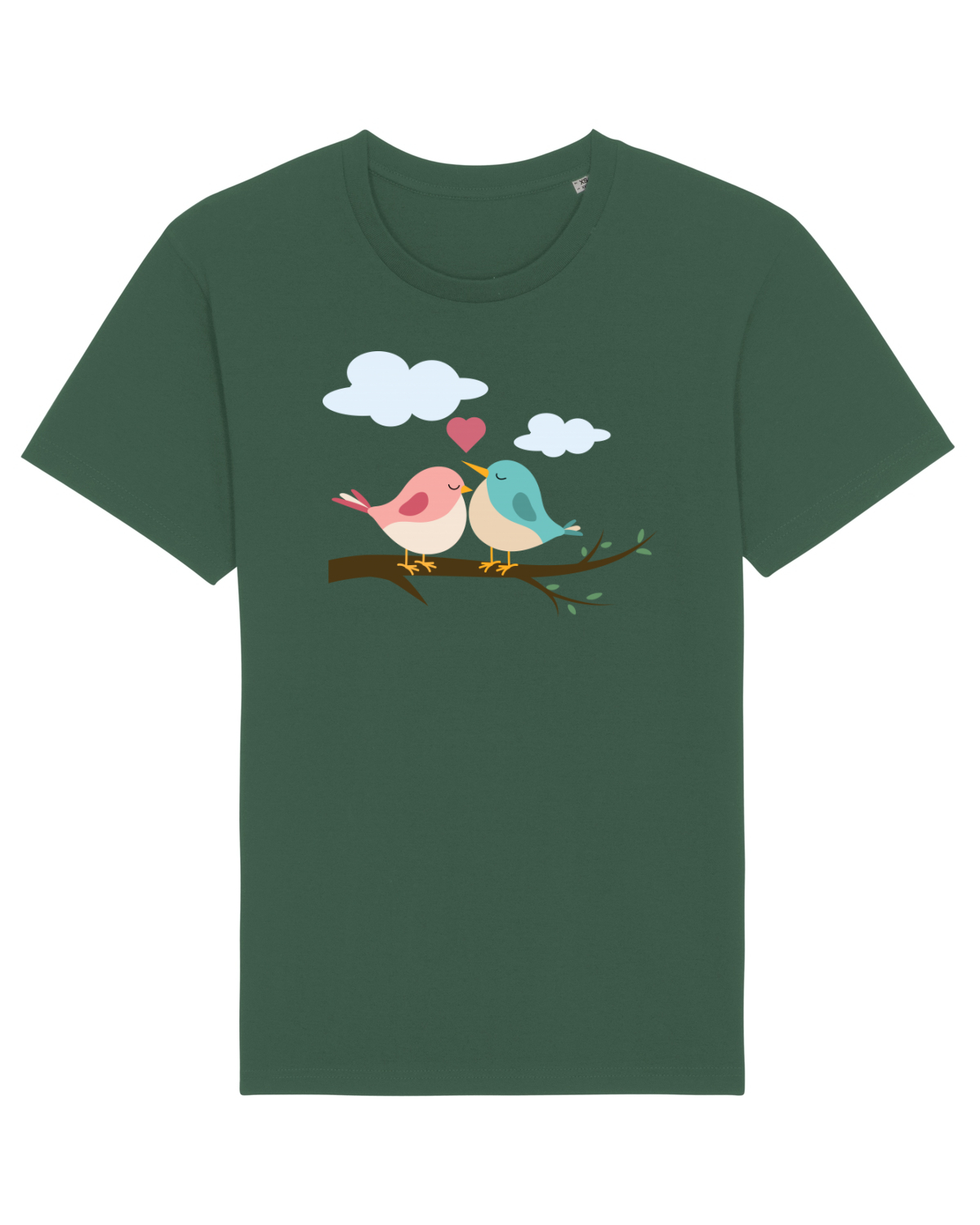 Tricou mânecă scurtă Unisex Rocker Bottle Green