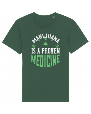 Marijuana is a Medicine Bottle Green