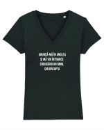 Da pa Anglea Tricou mânecă scurtă guler V Damă Evoker