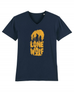 Lone Wolf Tricou mânecă scurtă guler V Bărbat Presenter