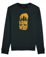 Lone Wolf Bluză mânecă lungă Unisex Rise