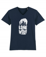 Lone Wolf Tricou mânecă scurtă guler V Bărbat Presenter