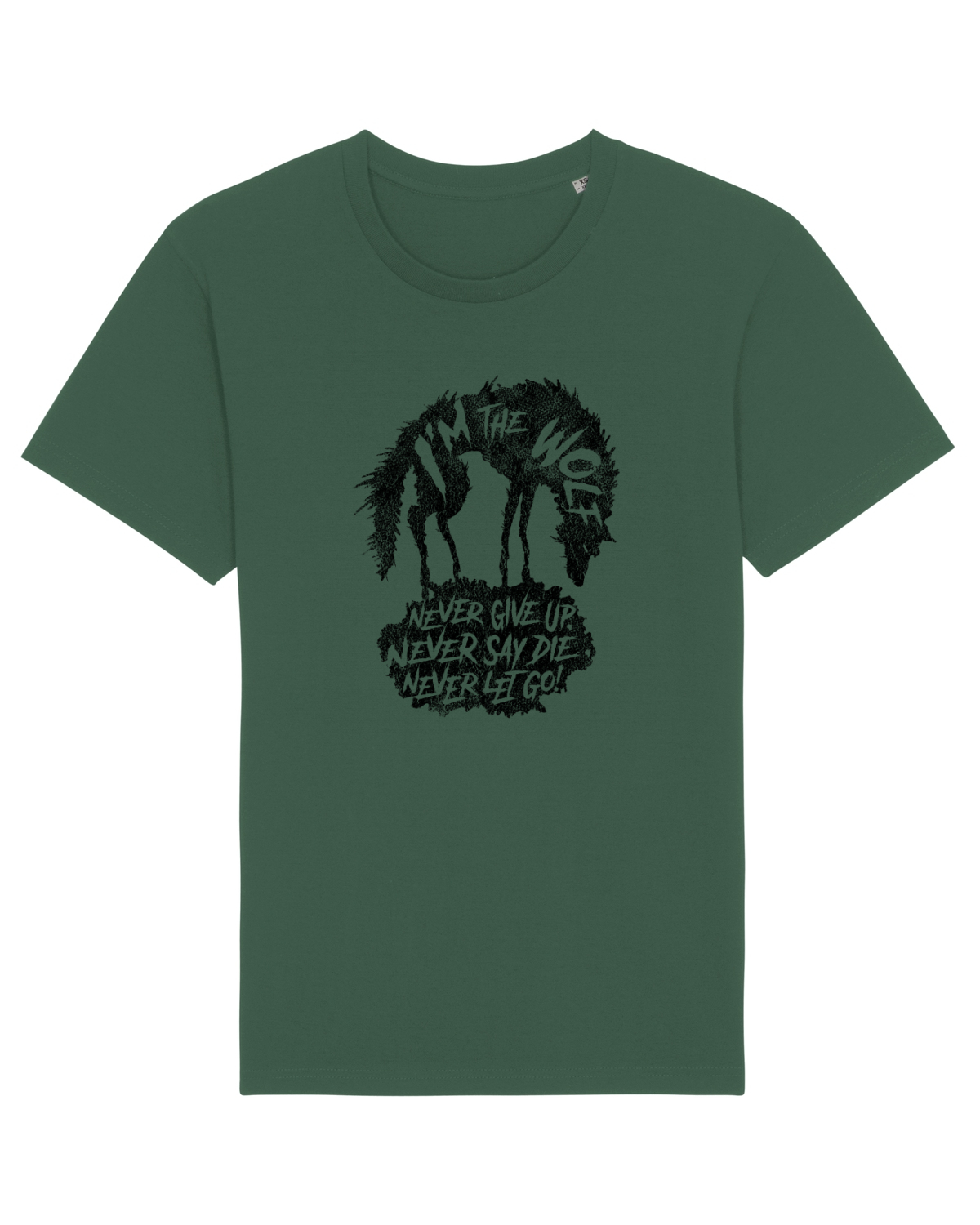 Tricou mânecă scurtă Unisex Rocker Bottle Green