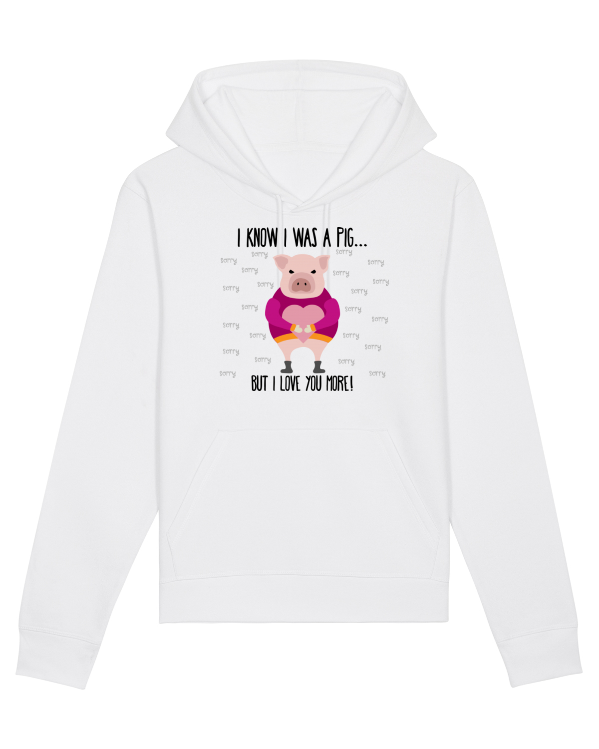Hanorac Unisex Drummer White