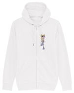 Powerpuff Bubbles Aesthetic Girls Hanorac cu fermoar Unisex Connector
