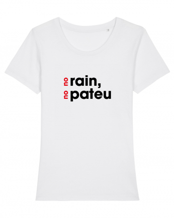 No rain, no pateu White