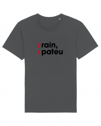 No rain, no pateu Anthracite