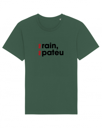 No rain, no pateu Bottle Green