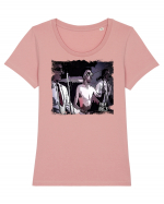 toy dolls Tricou mânecă scurtă guler larg fitted Damă Expresser