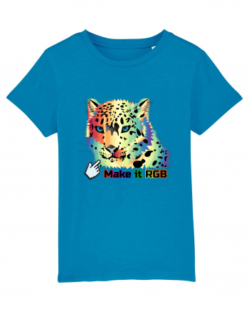 RGB Leopard Azur
