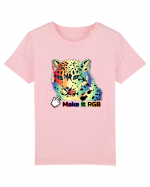 RGB Leopard Tricou mânecă scurtă  Copii Mini Creator