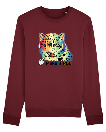 RGB Leopard Burgundy