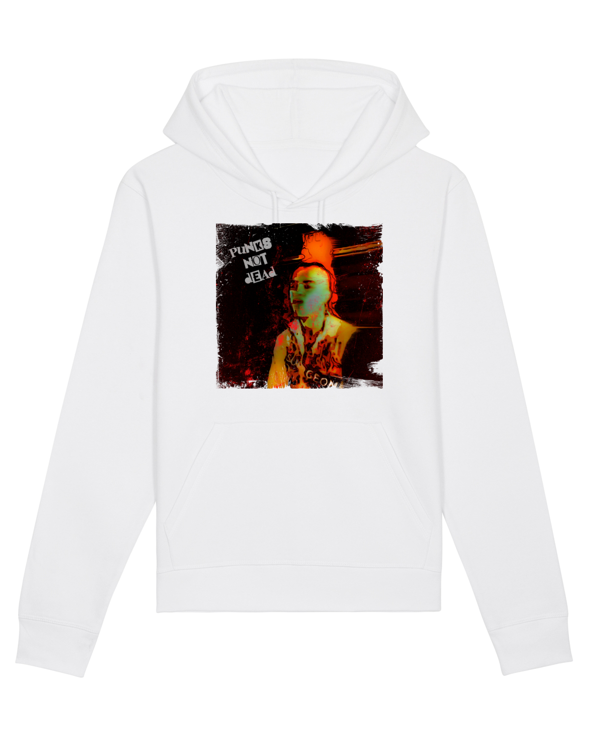 Hanorac Unisex Drummer White