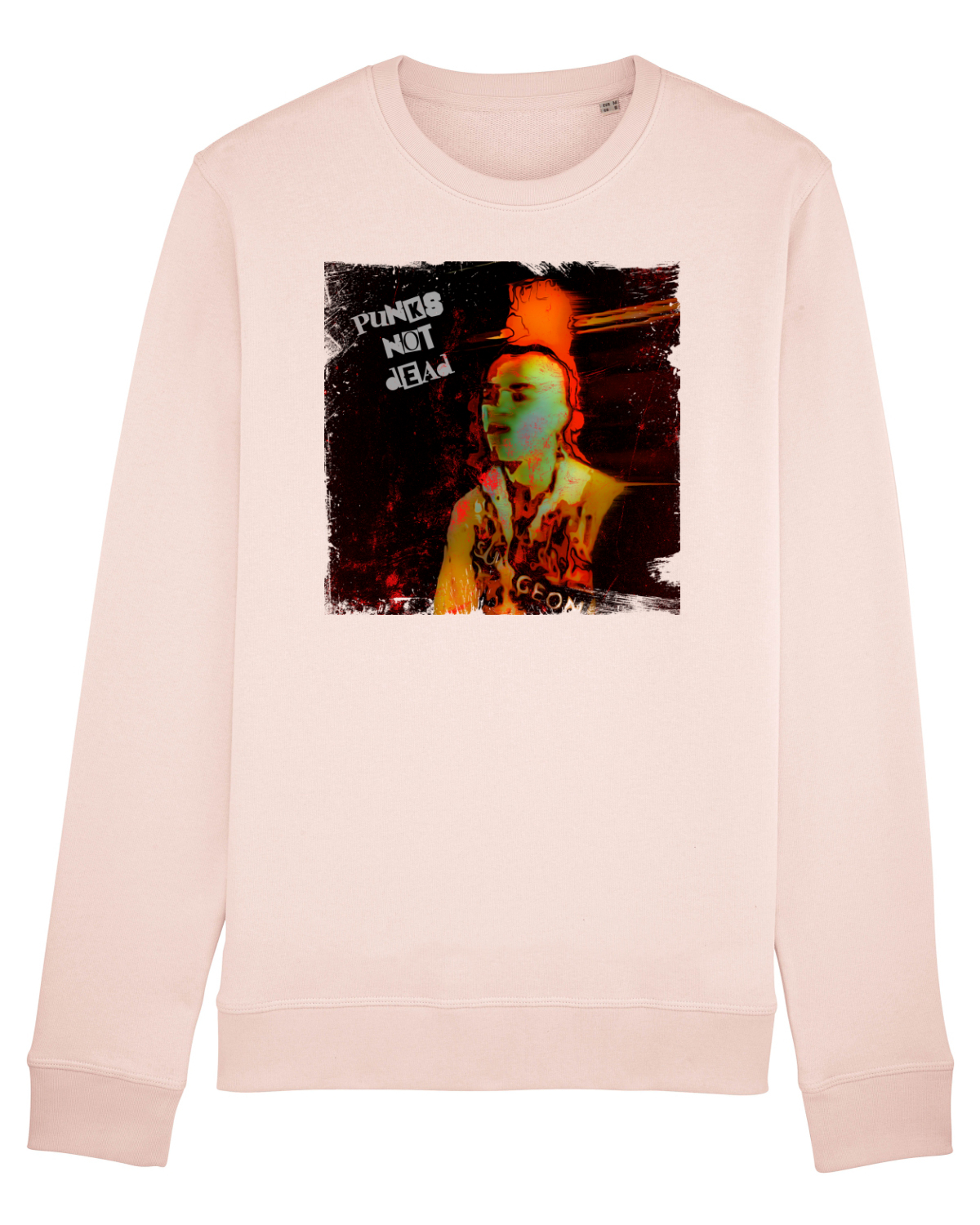 Bluză mânecă lungă Unisex Rise Candy Pink