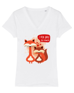Veverițe Tricou mânecă scurtă guler V Damă Evoker