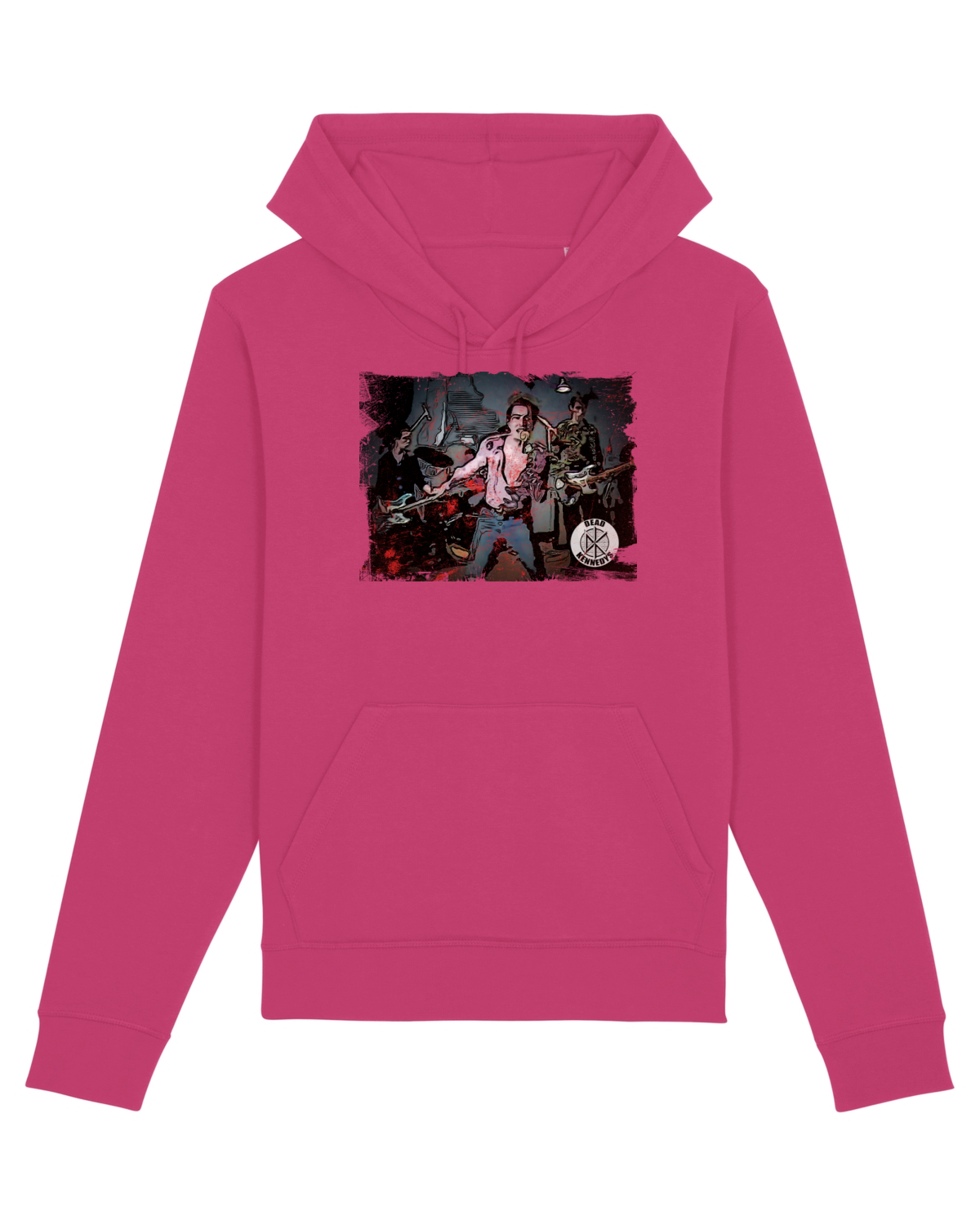 Hanorac Unisex Drummer Raspberry