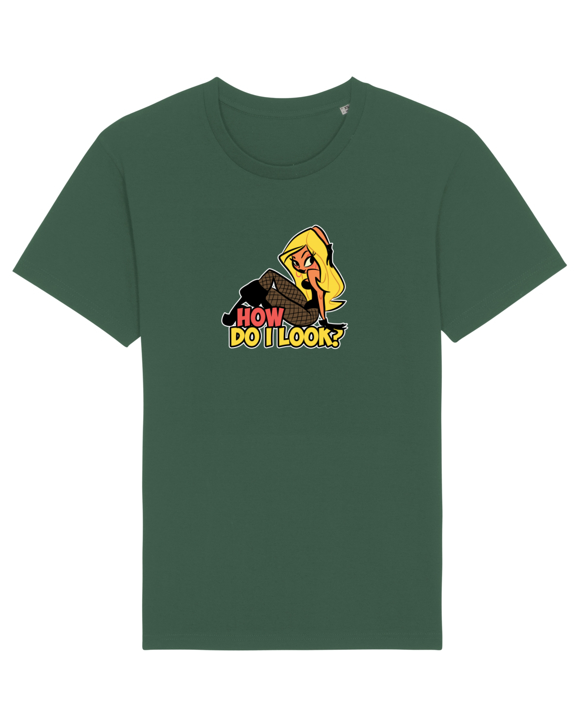 Tricou mânecă scurtă Unisex Rocker Bottle Green