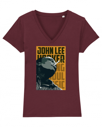 John Lee Hooker - King of Soul Burgundy