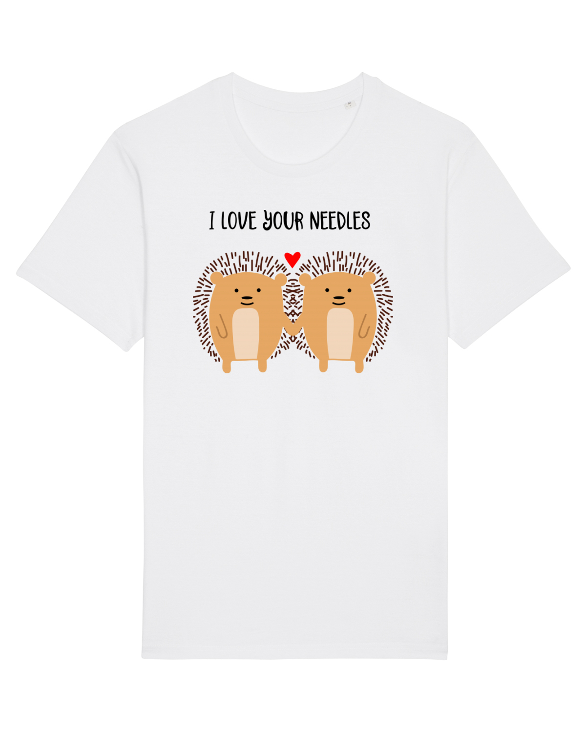 Tricou mânecă scurtă Unisex Rocker White