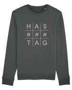 HAŞTAG Bluză mânecă lungă Unisex Rise