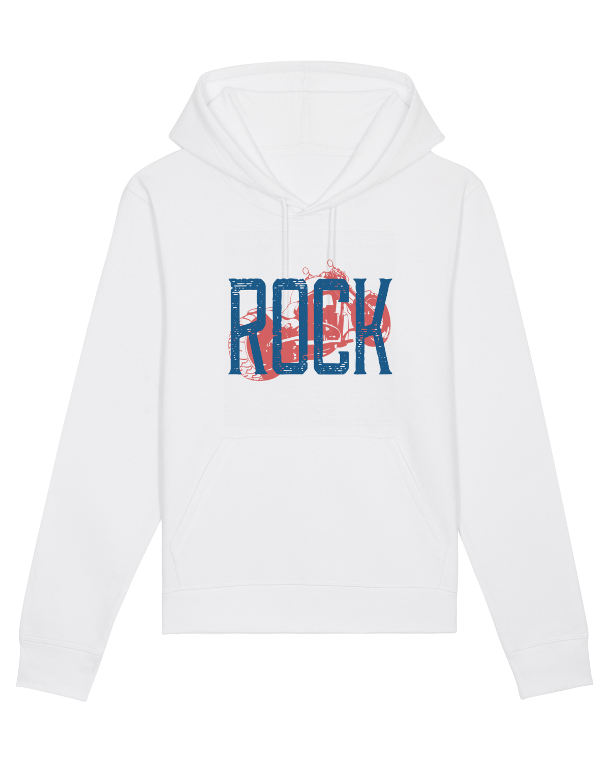 Hanorac Unisex Drummer White