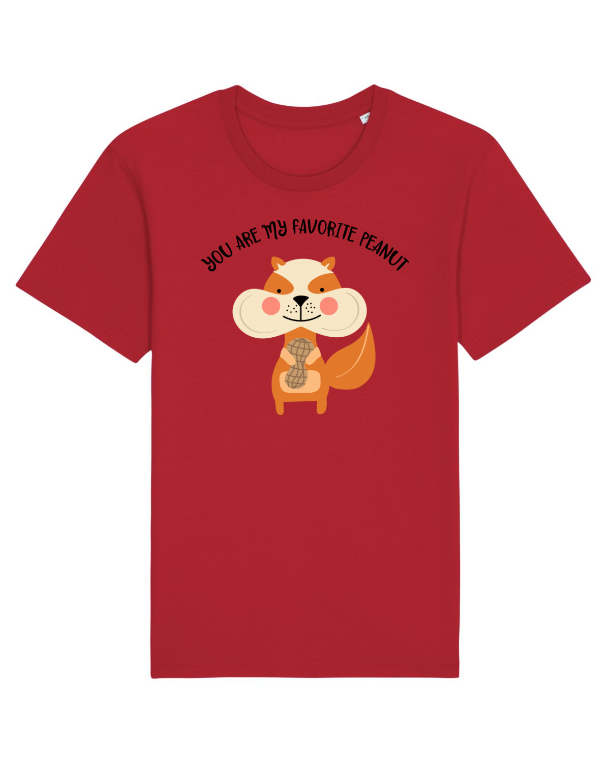 Tricou mânecă scurtă Unisex Rocker Red