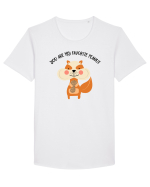 Aluna favorită Tricou mânecă scurtă guler larg Bărbat Skater