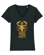 Scorpion Strength Tricou mânecă scurtă guler V Damă Evoker