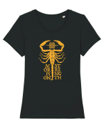 Scorpion Strength Tricou mânecă scurtă guler larg fitted Damă Expresser