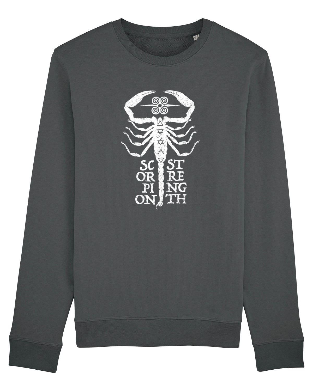 Bluză mânecă lungă Unisex Rise Anthracite