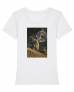 Surreal Vision no. 3 Tricou mânecă scurtă guler larg fitted Damă Expresser