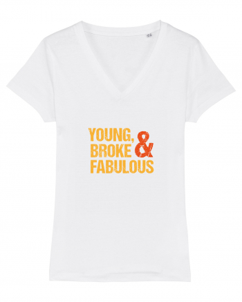 Young, Broke & Fabulous White