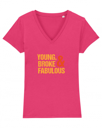 Young, Broke & Fabulous Raspberry