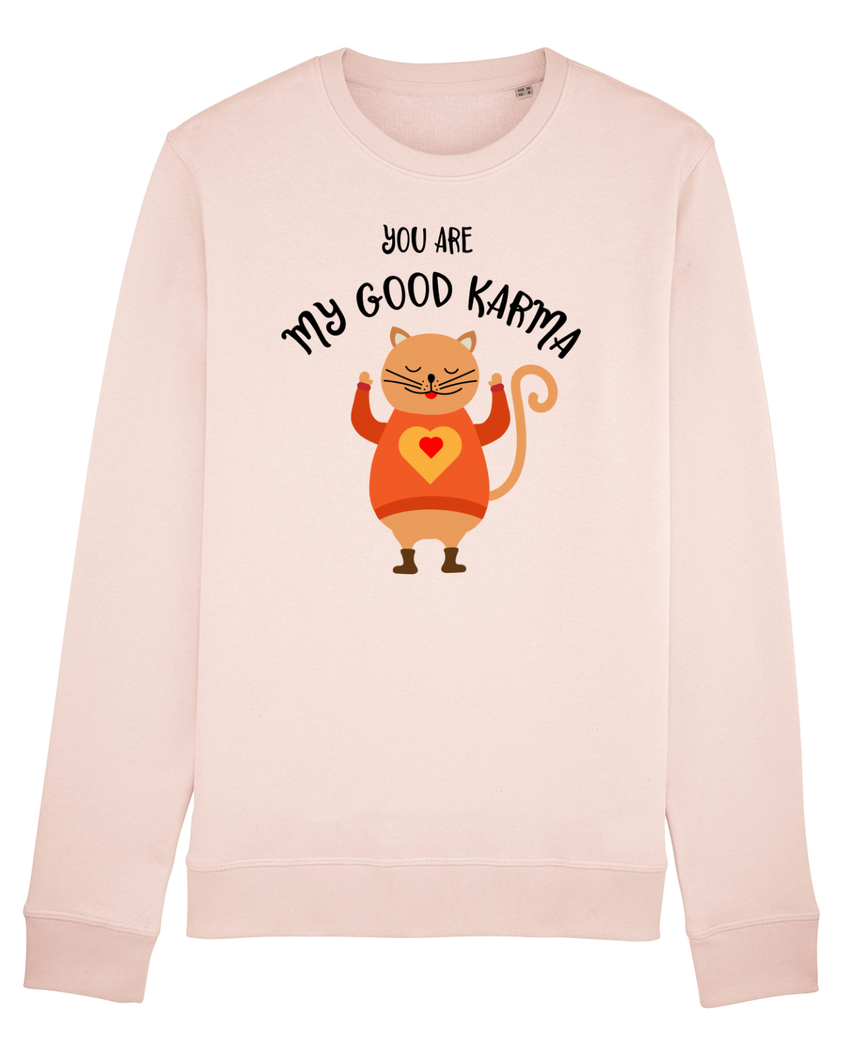 Bluză mânecă lungă Unisex Rise Candy Pink