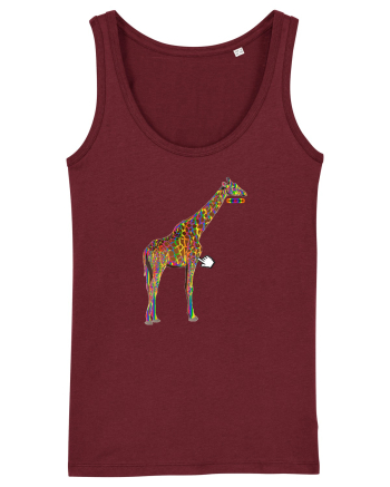 RGB Giraffe Burgundy