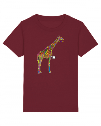 RGB Giraffe Burgundy