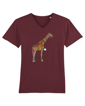 RGB Giraffe Burgundy