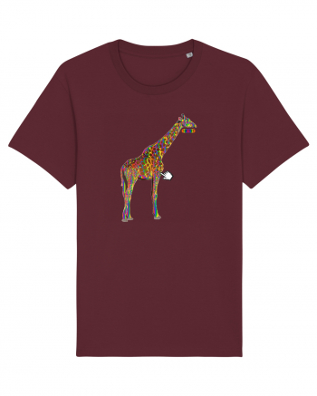 RGB Giraffe Burgundy