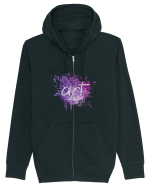 Art addicted Hanorac cu fermoar Unisex Connector