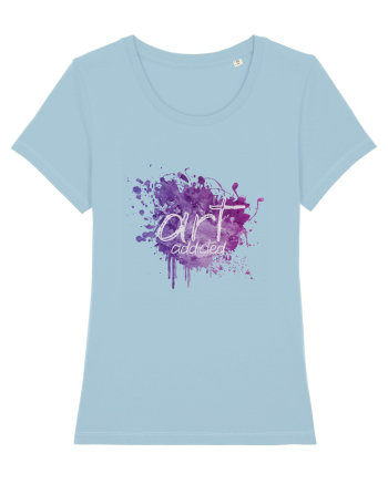 Art addicted Sky Blue