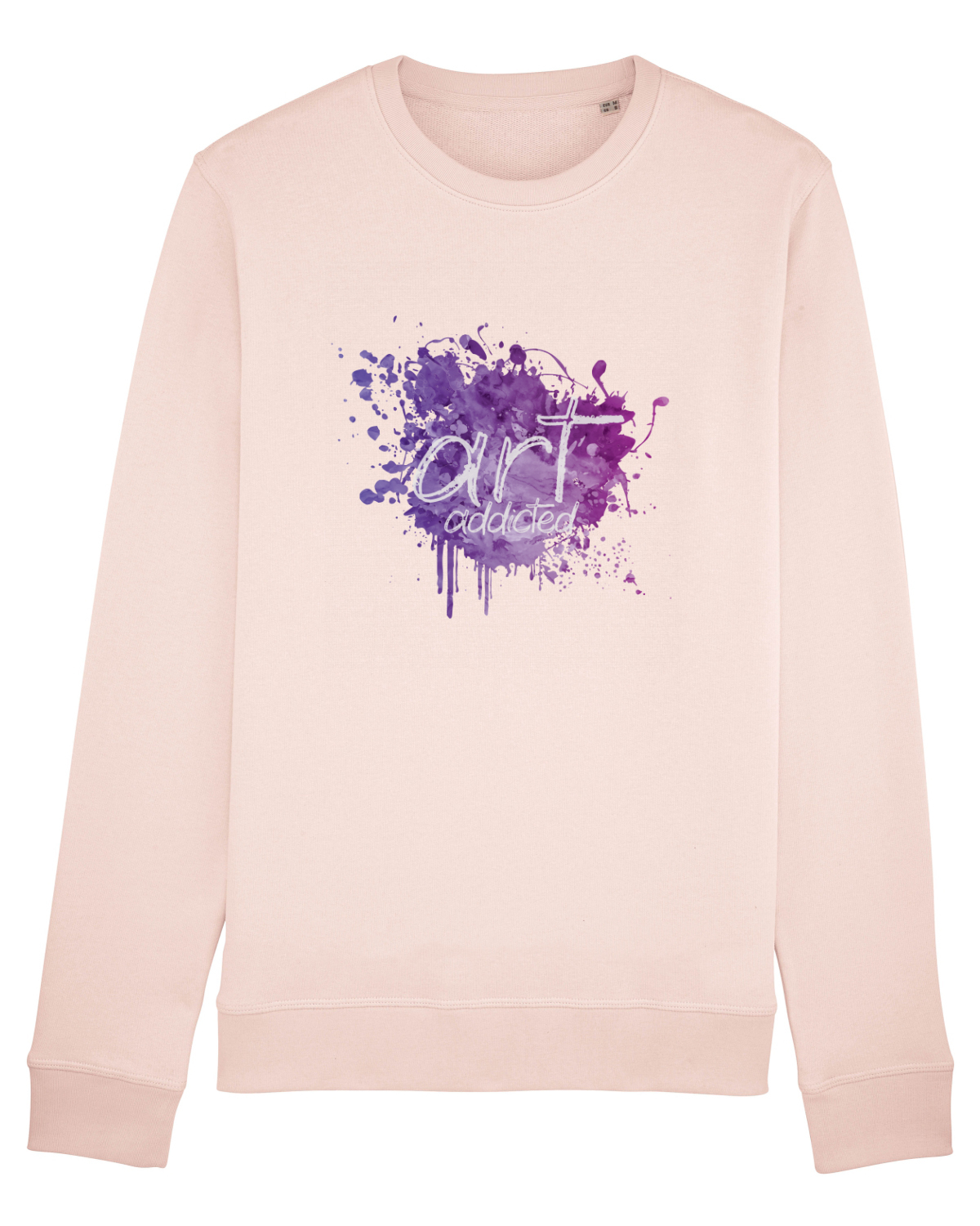 Bluză mânecă lungă Unisex Rise Candy Pink