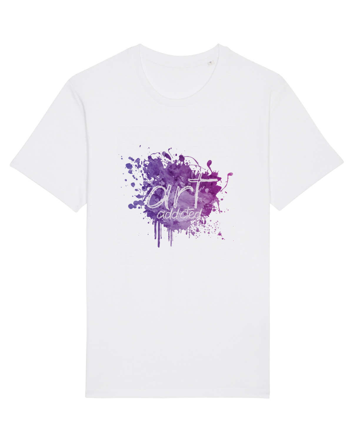 Tricou mânecă scurtă Unisex Rocker White