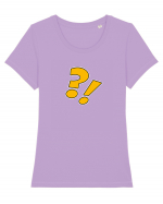 ?! Tricou mânecă scurtă guler larg fitted Damă Expresser