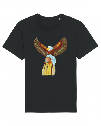 Nativ American Tricou mânecă scurtă Unisex Rocker