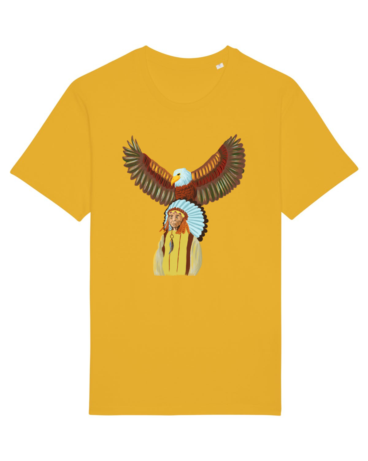 Tricou mânecă scurtă Unisex Rocker Spectra Yellow