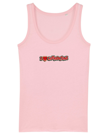 I LOVE Cotroceni Cotton Pink