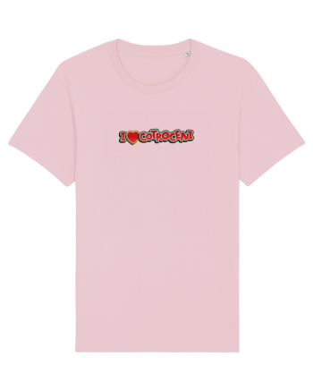I LOVE Cotroceni Cotton Pink
