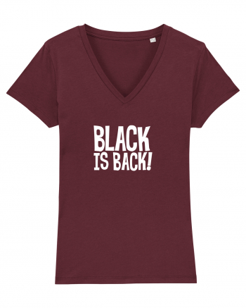 Black is Back! Burgundy